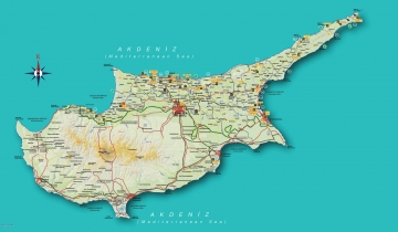 Map of the area